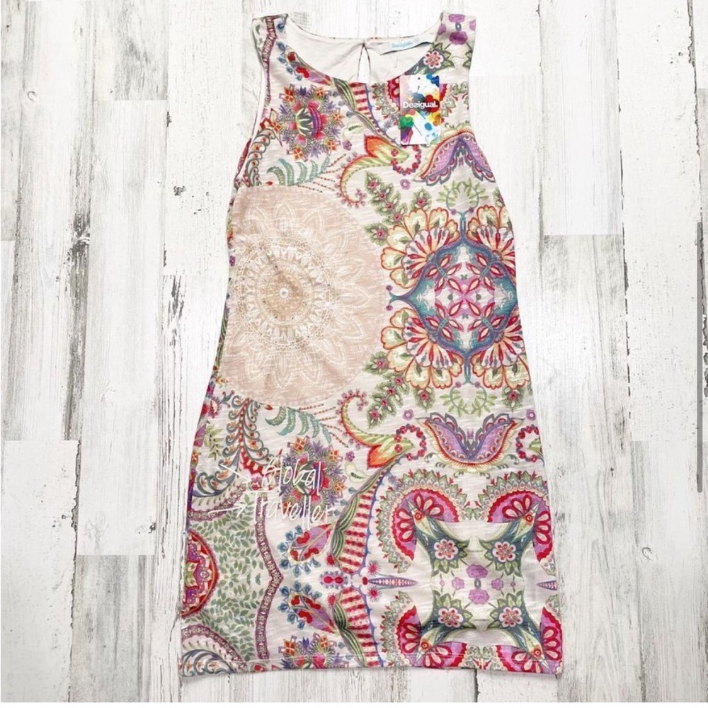 DESIGUAL Women's Dress Lagrima Valkiria Size Medium - NWT